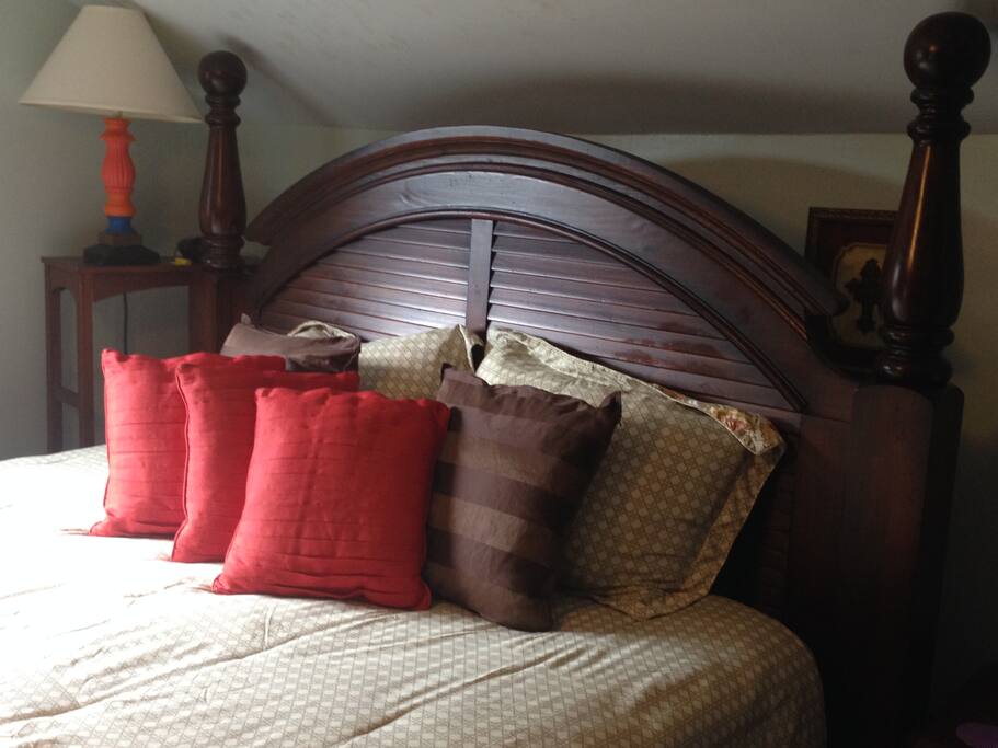 Master Bedroom with King size bed