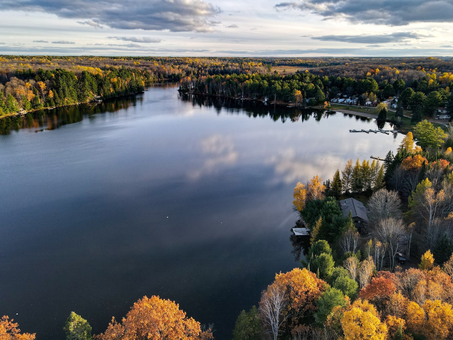 Interior detail with warm wood textures