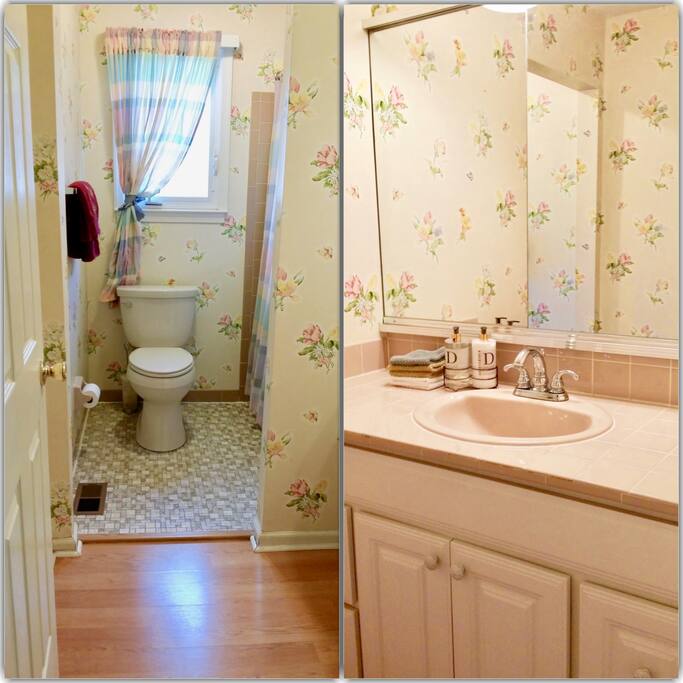 Enjoy your own bathroom down the hallway. Please note that if we are hosting another guest, the bathroom will be shared.