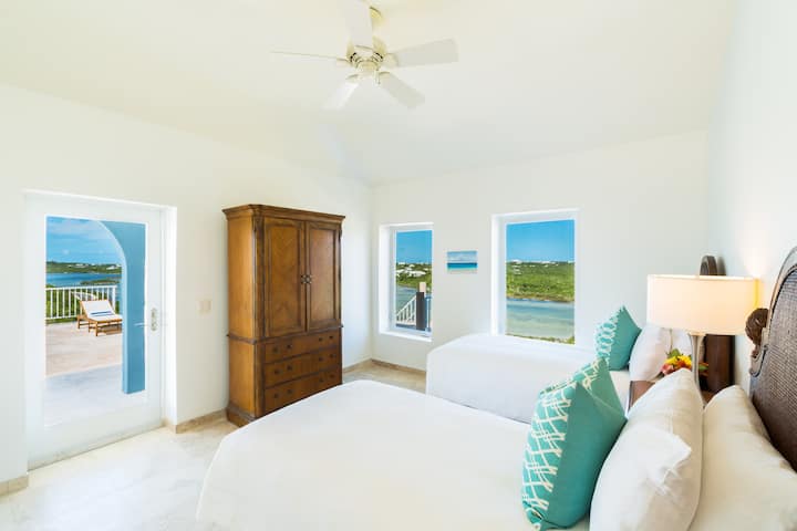 Fourth bedroom right off the upstairs patio!