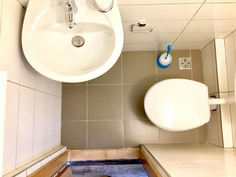 Small private toilet