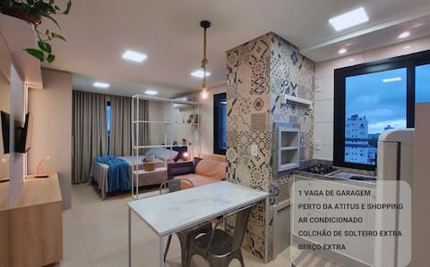 Popular Airbnb listing: Modern loft near Atitus and PF Shopping in Passo Fundo