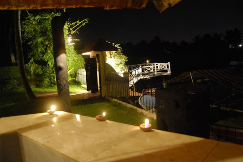 View of boat jetty and outside area