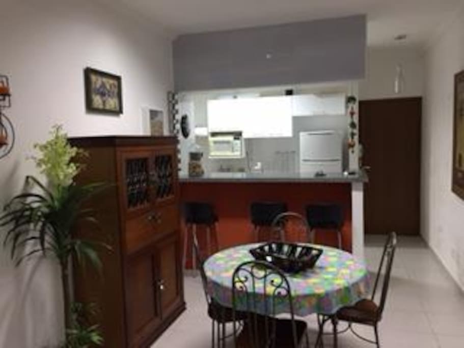 Sala de jantar e Cozinha