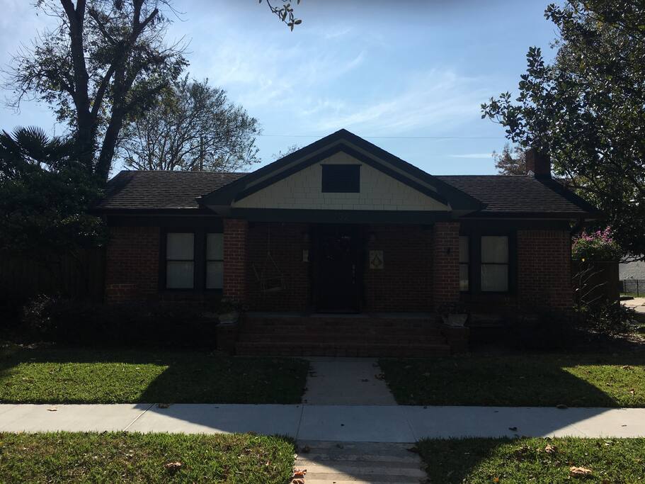 Front of the house