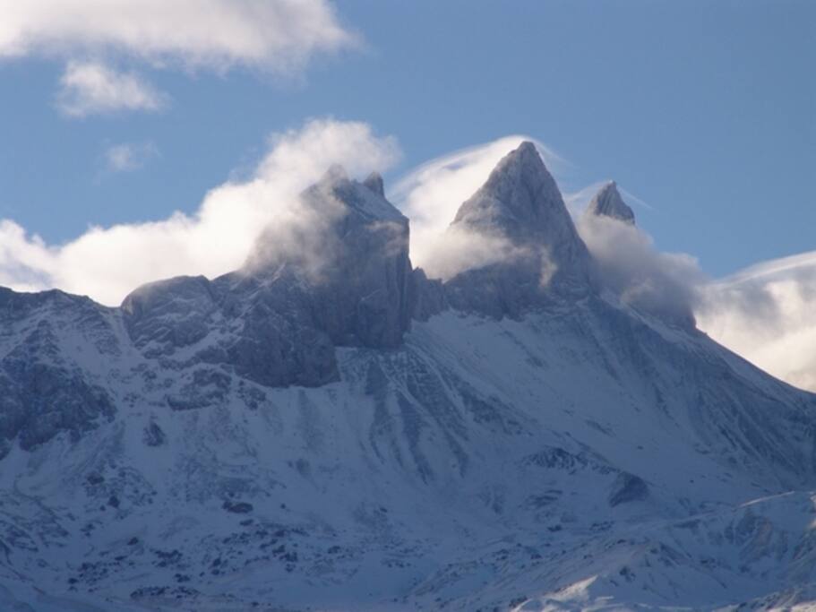 Vue du balcon - Aiguilles d'Arves