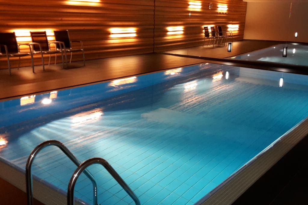 Pool and Sauna area