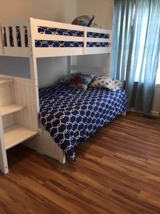 Bedroom # 4, Twin over full Bunk