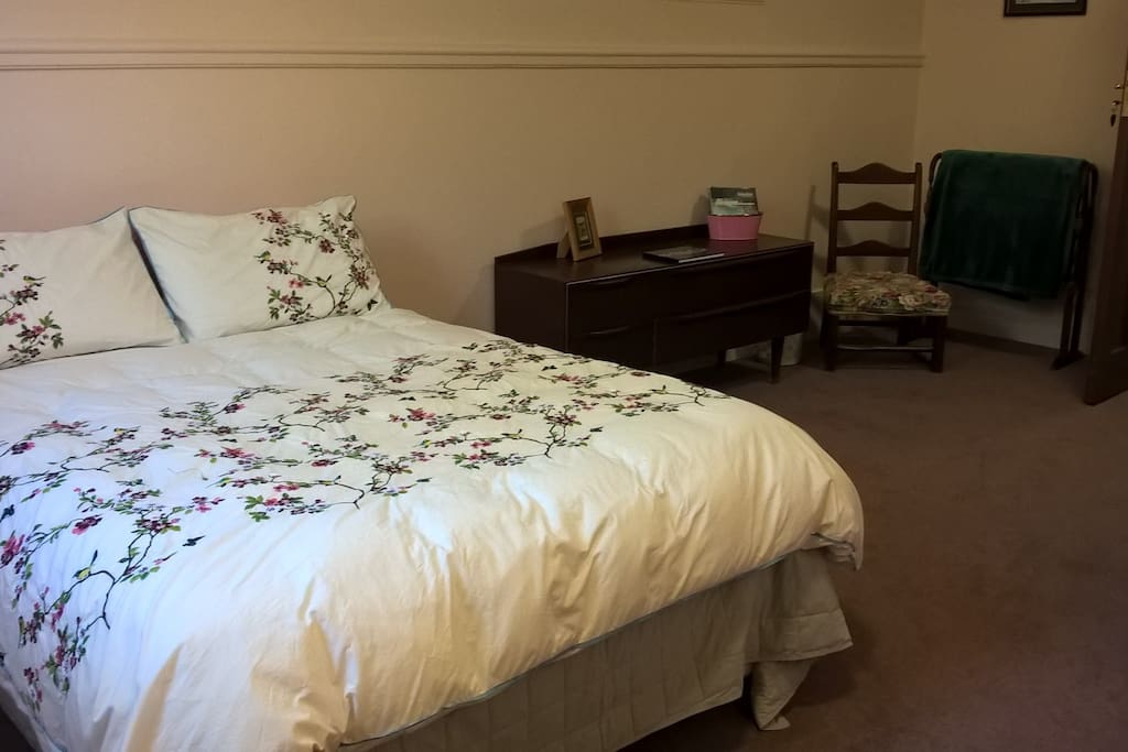 Spacious bedroom