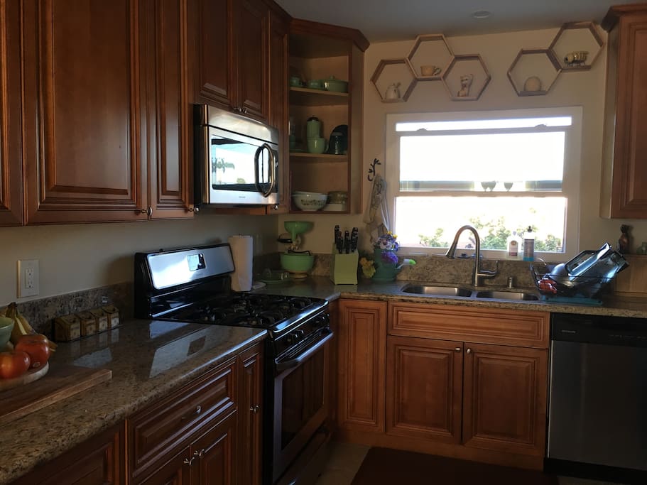 The Kitchen you are welcome to use (just no animal products please!)