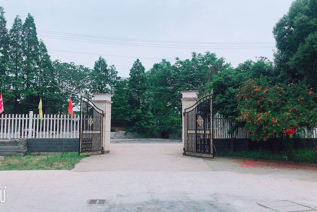 别墅前院