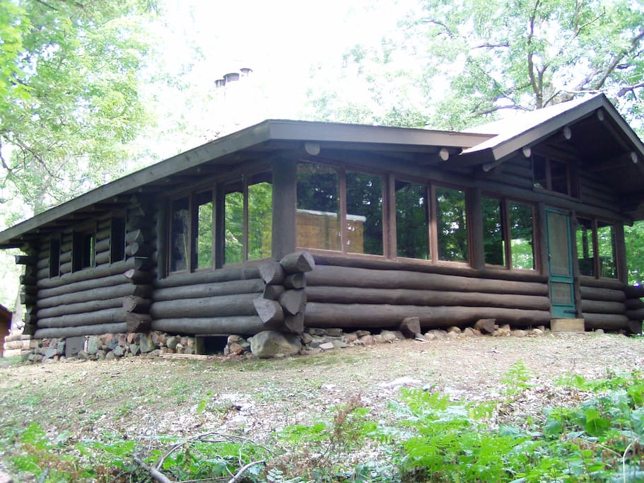 Porch-side of cabin