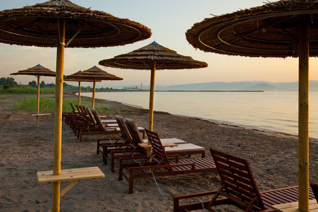 Our private beach