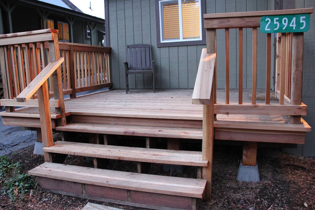 Front deck