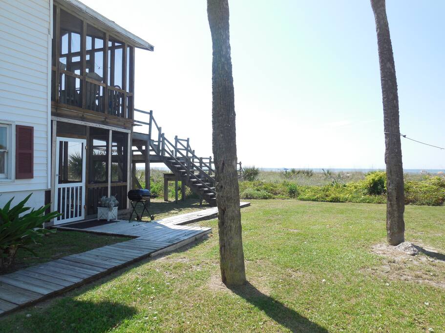 Side Yard Area
