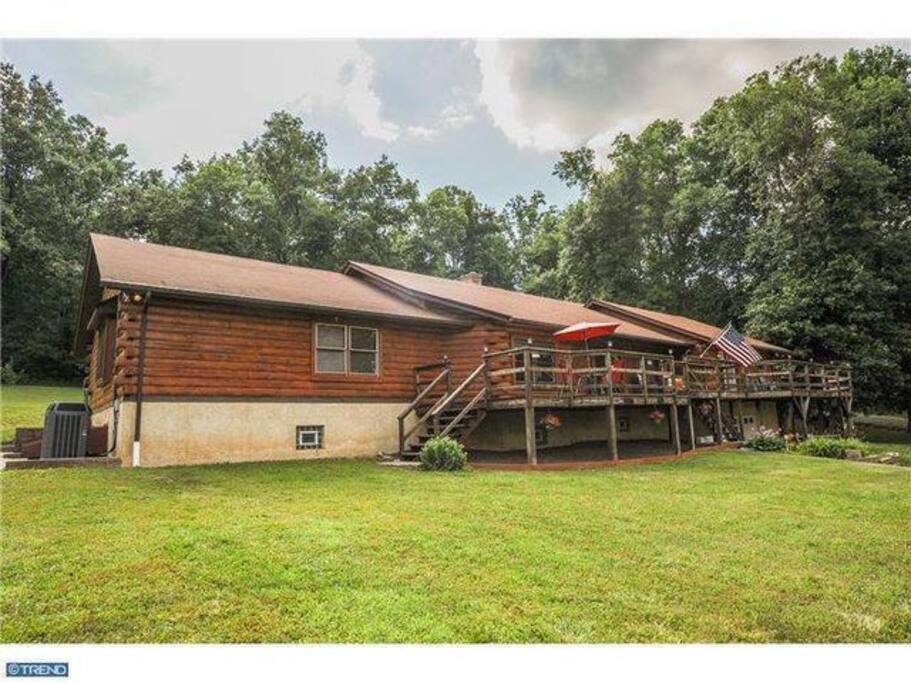 Front of the cabin