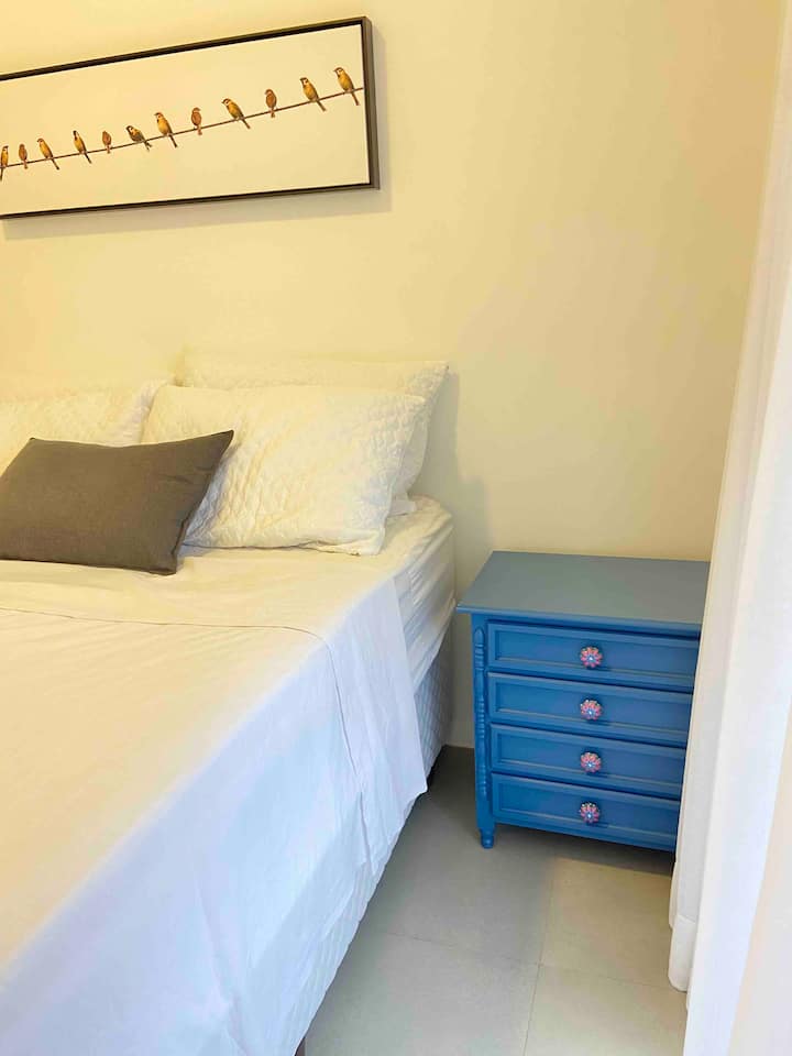 Chambre 1 : lit double 