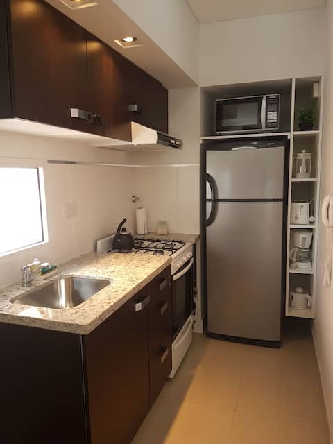 Top Airbnb: Studio with an excellent location and free garage! en Santa Fe