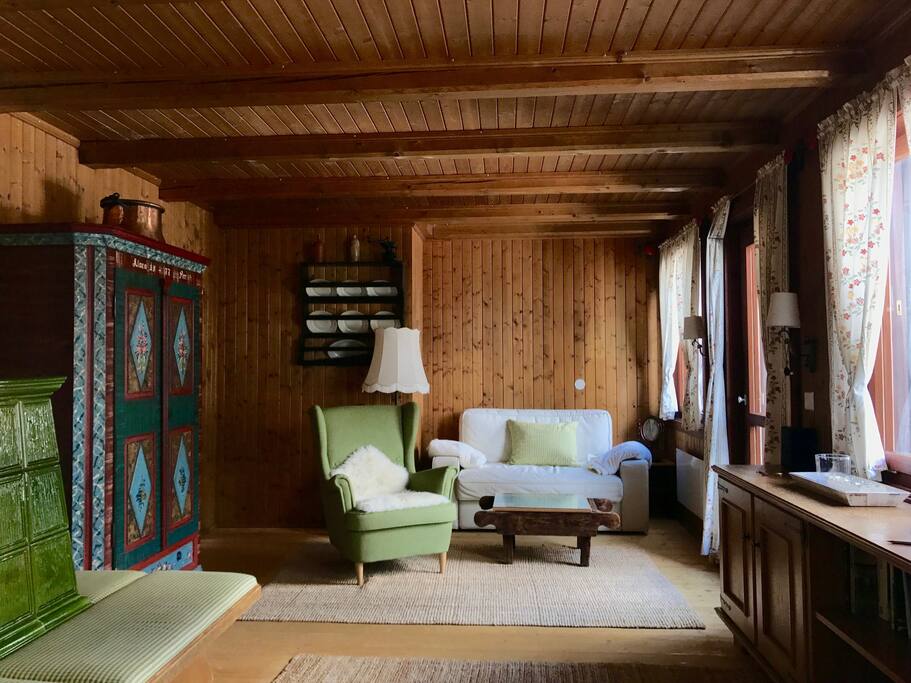 Wohnraum - obere Wohnung (Schlafsofa)