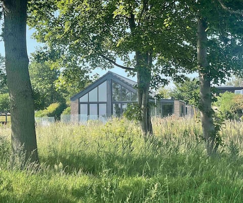 Top Airbnb: Luxury in the 1st row, all-inclusive top comfort + SPA/forest in Stevns