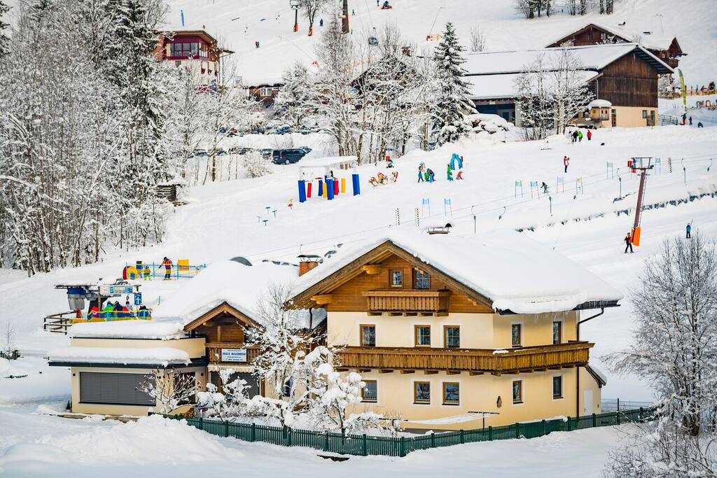 Direkter Einstieg ins Skigebiet
