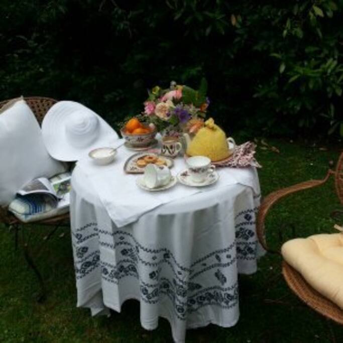 Coffee in the Garden
