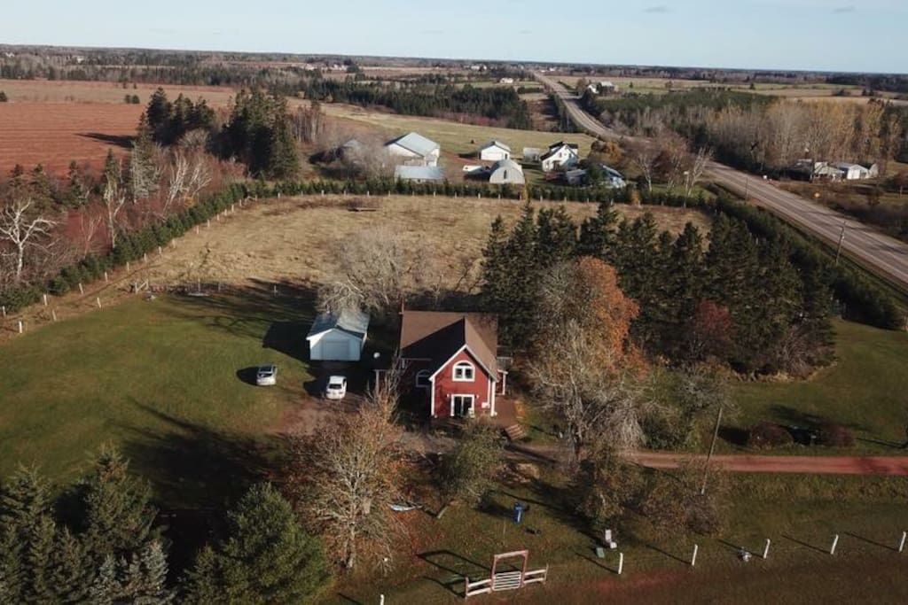 Escape to our cozy home on large private property, relax on beaches is minutes away from the home, wrap around deck for lounging and watching our two horses graze the field. Lots of room to escape it all and embrace country living !! We look forward to treating you as Special Guests!!