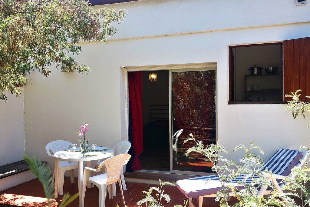 Terrasse du studio