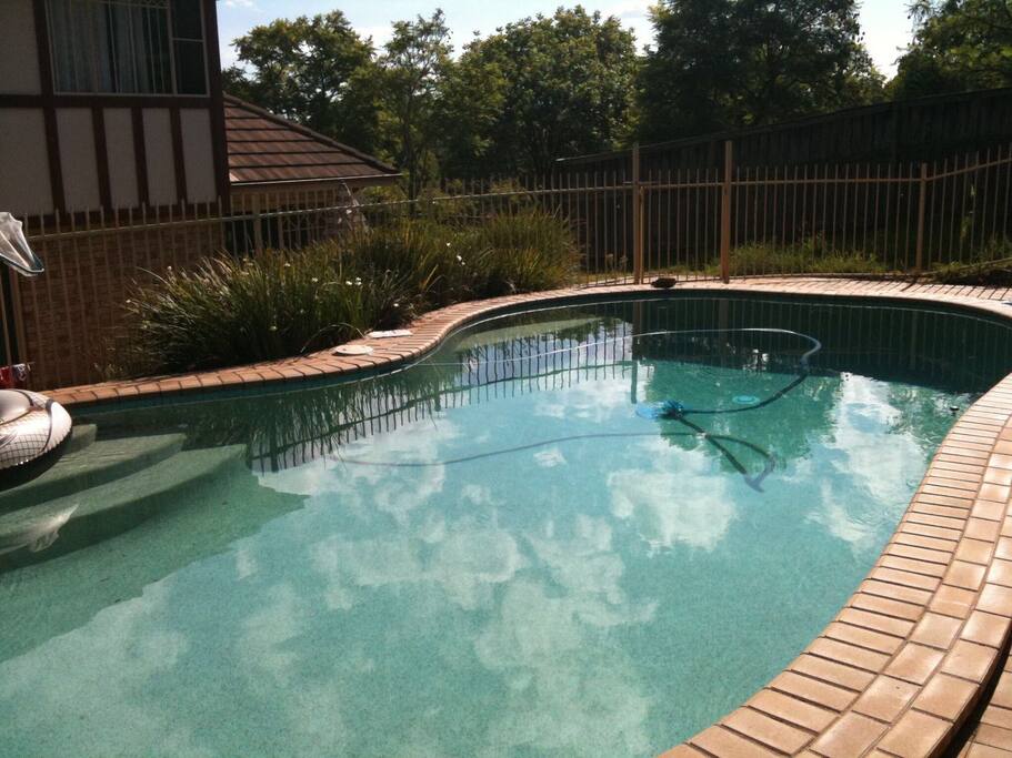 Sparkling pool