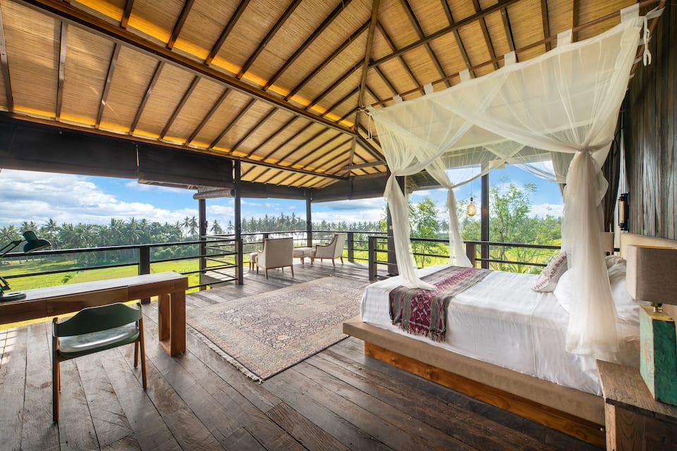 A five-bedroom villa above the rice terraces, Selemadeg, Bali, Indonesia, photo 5 of 10