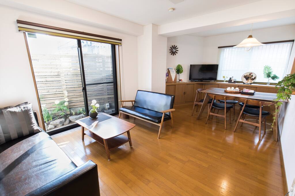 Sunny + Spacious LIVING ROOM