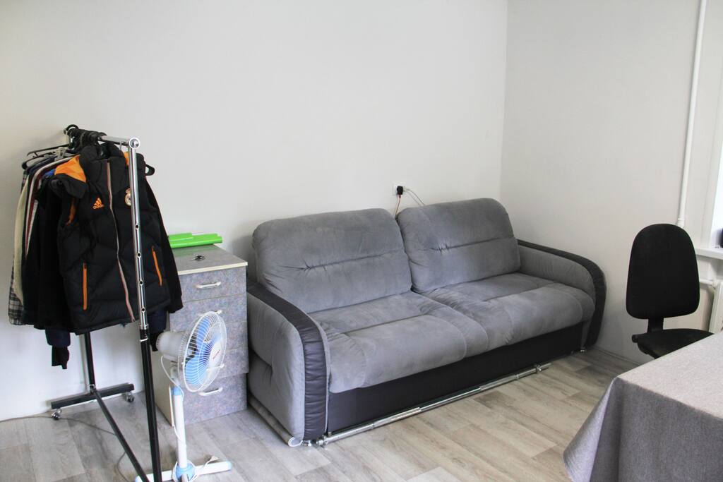 Sofa bed with the huge place to sleep. Диван-кровать с огромным спальным местом.