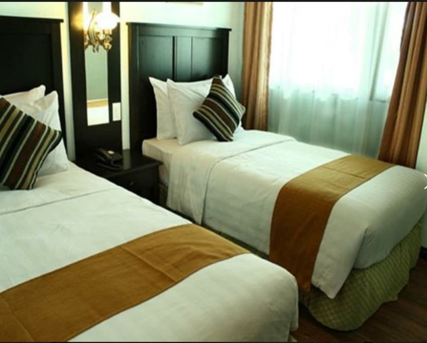 Second bedroom with 2 Single beds
