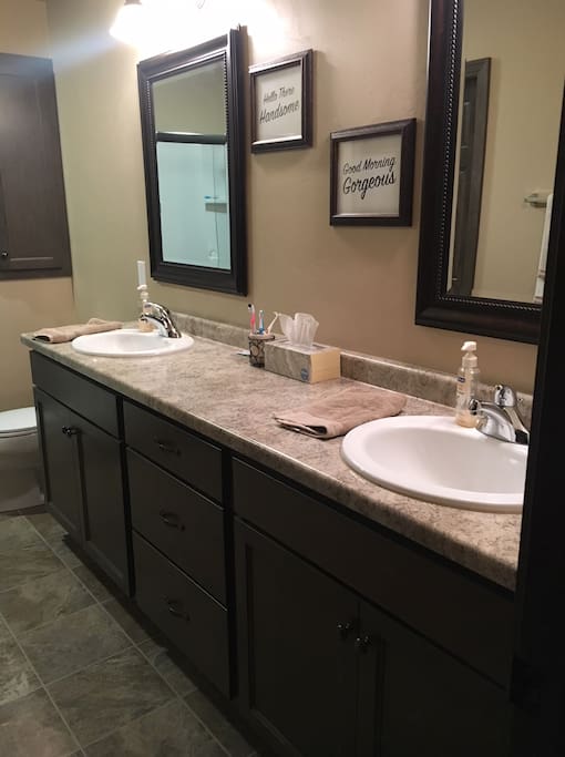 Master Bath Double Vanity