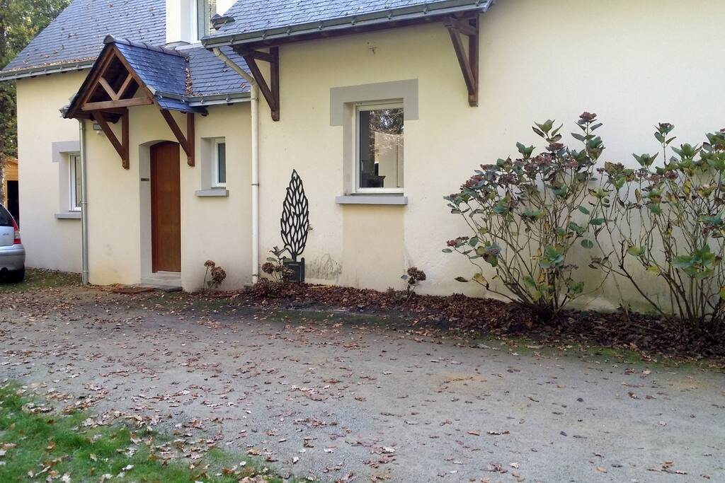 arrière de la maison