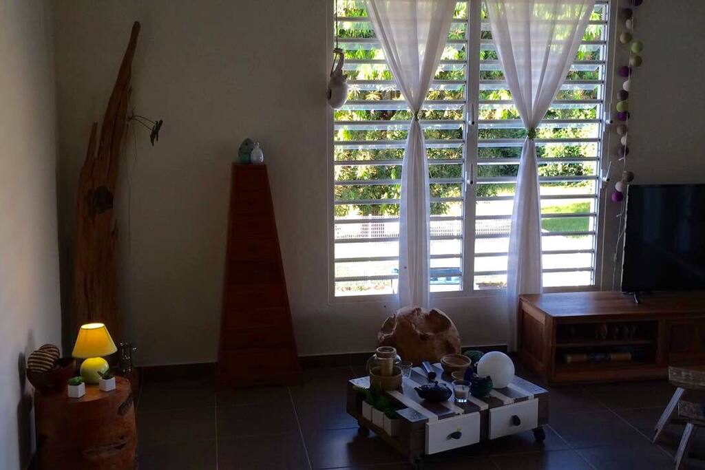 Salon bien ventilé