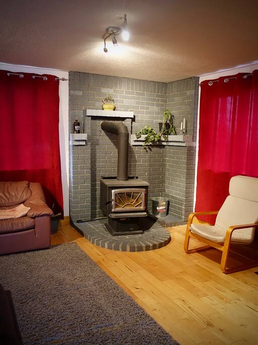 Fireplace - Wood Supplied in the Winter