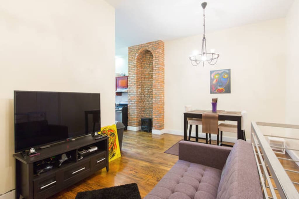 Living room & dinning room view