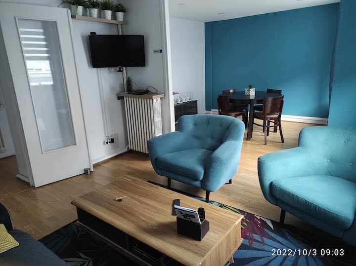 Bel Appartement, Grand, Hyper Centre Avec Parking. - ibis Styles Caen centre gare