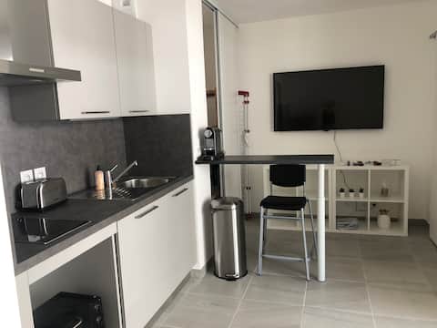 Studio Cosy à 150m de la plage