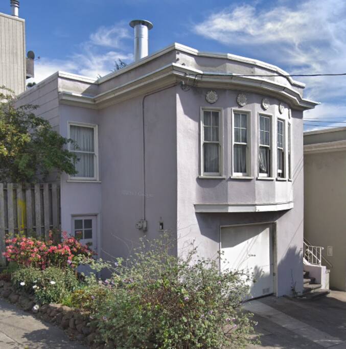 Outside of the house