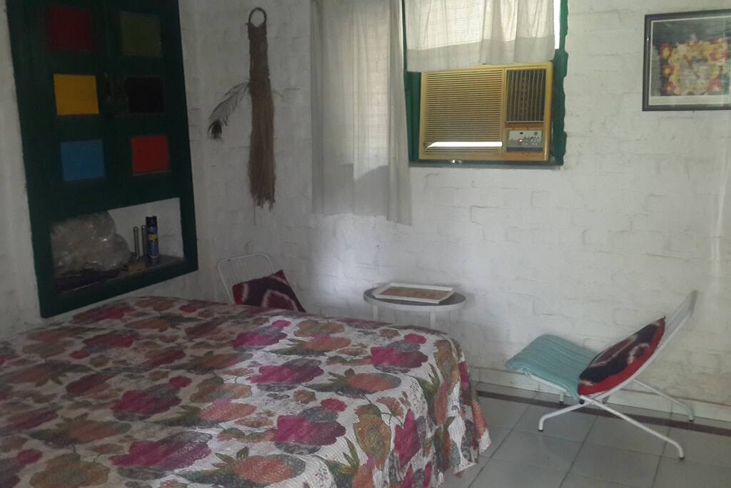 Inside view of one AC cottage