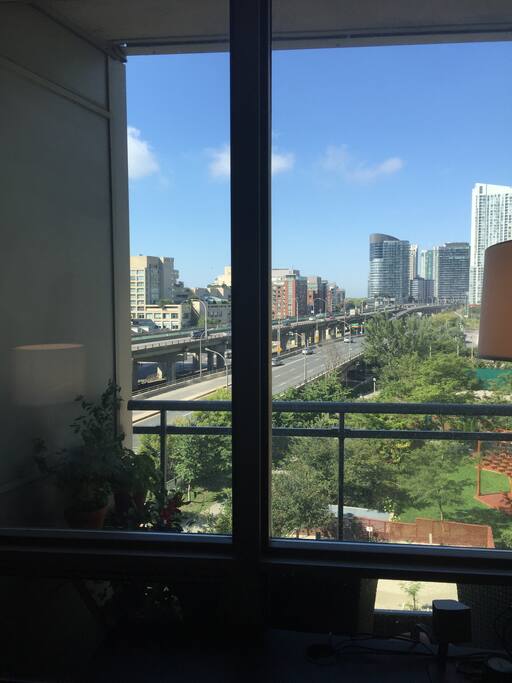 View from the bedroom