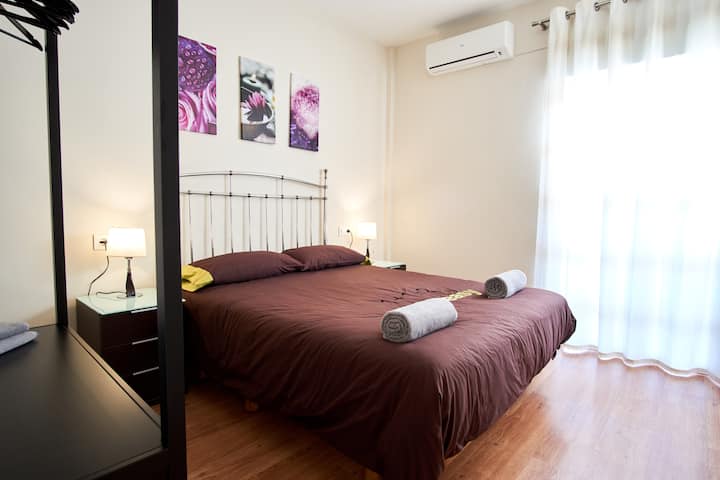 Dhomë gjumi 2 me krevat dopio "queen"