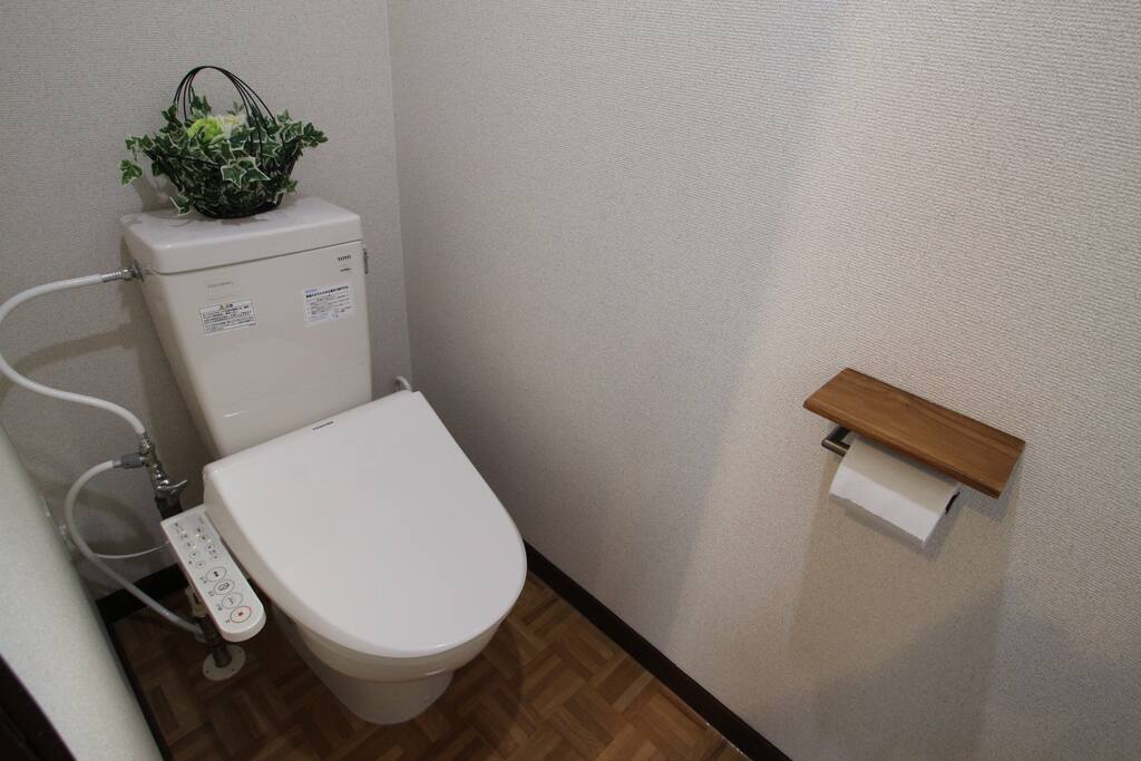 Warm water bidet