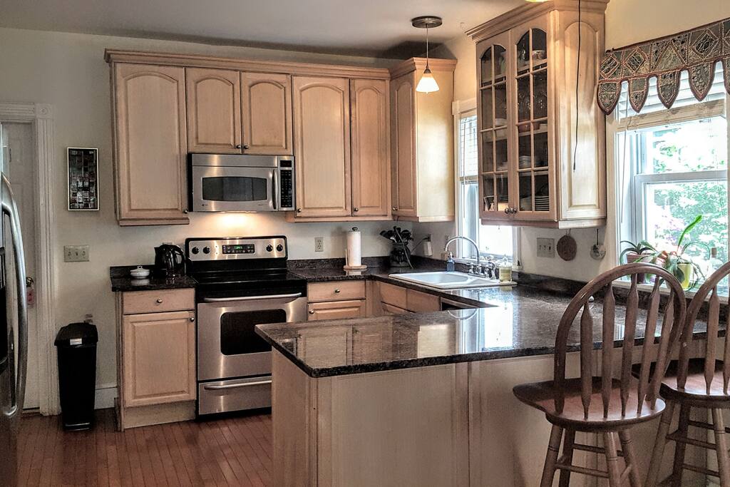 Open concept kitchen