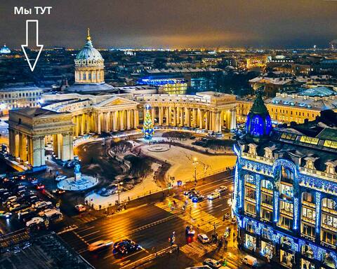 Центр. Квартира у воды и Банковского моста.