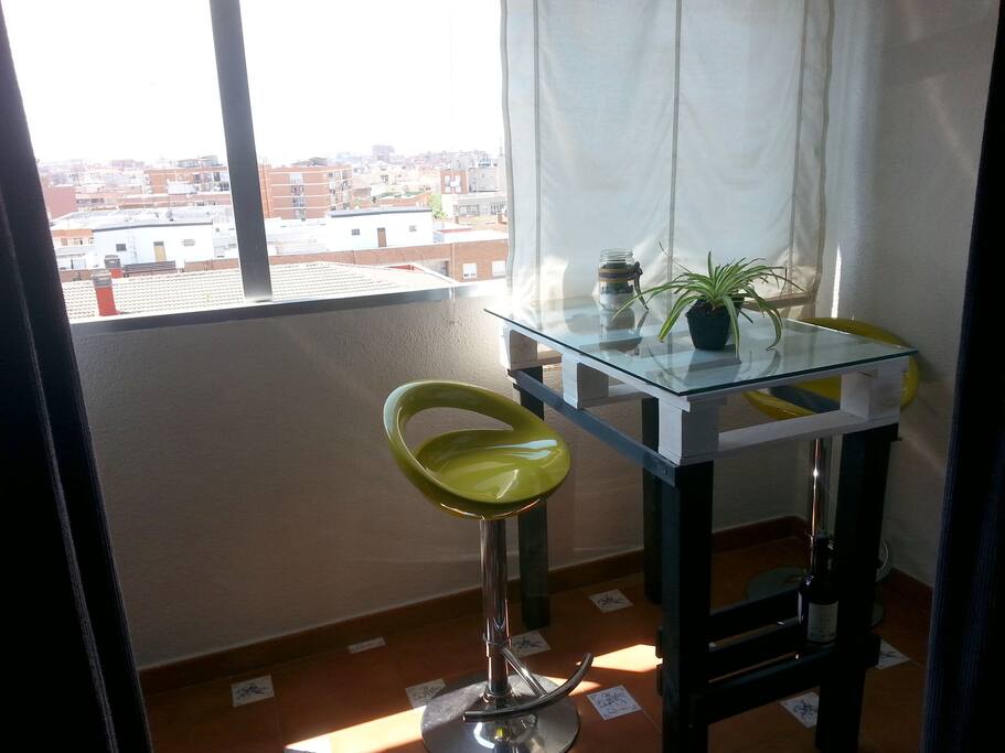 Desde el salón.