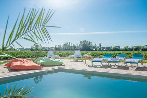 Mas Souvignier, large house, swimming pool, large park