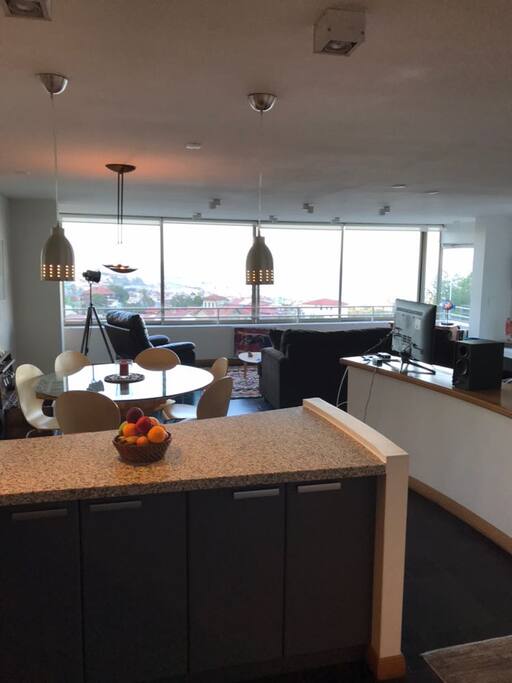 The place from the kitchen.